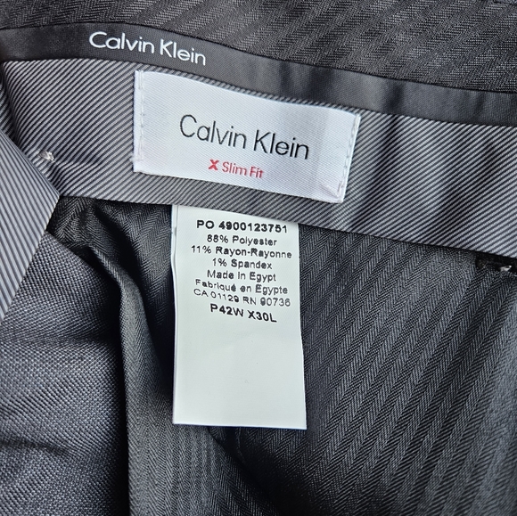 Calvin Klein Chinos, Brand NEW with tags.JEROME GREY - Picture 3 of 4